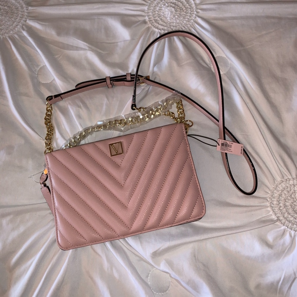 Victoria Secret NWT Crossbody Pink Purse NEW✨